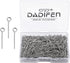 304 Stainless-Steel Eye Pins for Jewelry Making Silver Head Pins 24 Gauge 0.6x20mm 600pcs/Box Open Eye Pins for DIY Making Earring Necklace Bracel...