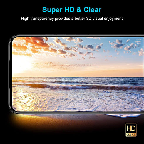 3 Pack Screen Protector for Moto G 5G 2024 6.5 inch, HD Clear Tempered Glass, Easy Installation, High Sensitivity, Case Friendly...