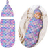 Swaddling Blanket for Baby, Soft Sleeping Bag, Sack for Newborn Boys Girls, Unisex Baby Stuff, Mermaid...