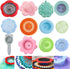 Acrylic Pouring Strainers,12 Pcs Acrylic Paint Pouring Strainers Plastic Flower Strainers Silicone Pouring Drain Basket for DIY Pouring Acrylic Pa...