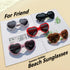Heart Shaped Sunglasses For Women,Trendy Heart Glasses Cute Retro Sun Glasses Taylor Cupid Party...