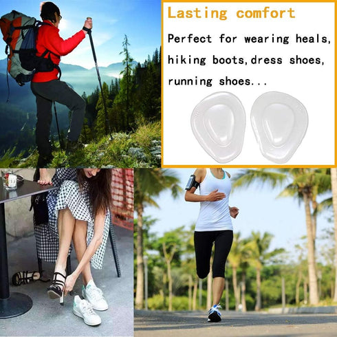 Ball of Foot Cushions 10 Pack Metatarsal Pads for Women Men Insoles Forefoot Supports Cushioning Pain Relief Bunion Morton's Neuroma Foot Pads...