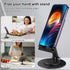 8849 Folding Phone Stand, Height Angle Adjustable Desktop Cell Phone Stand Holder for Desk, Anti-Slip Foldable Desk Phone Holder Compatible for iP...