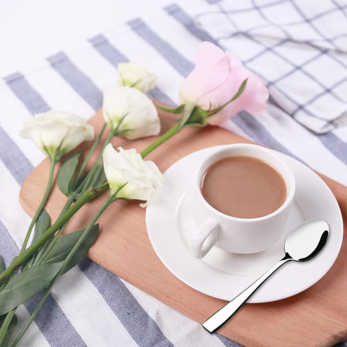 12-Piece Mini Coffee Spoons/Espresso Spoon, 5.04-Inch...