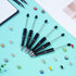 50Pcs Black Beadable Pens Plastic Bead Pen Black Ink Ballpoint Pens Diy Pens Cute Cool Pens for Journaling Students Teacher Bridal Graduation Gift...