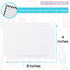Meadowsweet Kitchens Recipe Card Set - 25 Double Sided Recipe Cards 4 x 6 Inch, Perfect Size Blank Cards for a Recipe Card Box, Make Your Own Pers...