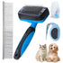 3 PCS Deshedding Dog Brush Grooming Kit for Pet Dogs Cats Poodle Dematting Comb for Removing Tangles and Knots Slicker Cat Matted Fur Cutter Pet H...