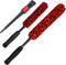 Metal Free Soft Wheel Cleaner Brush, Synthetic Wool Tire Cleaning Brush, Highly Water Absorption, Dense and Durable Tire Brush for Cleaning Wheels...
