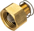 Simpson Cleaning 7100355 Replacement 3/4-Inch Female Garden Hose for Pressure Washer Pumps, 3/8-Inch MNPT, Gold...