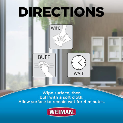 Weiman Disinfecting Electronic Cleaning Wipes For Keyboards, Tablets, E-readers, Smart Phones, Netbooks, and Touchscreens (30 Wipes)...