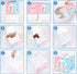 Saintrygo Baby Gender Reveal Voting Box with 50 Pieces Boy or Girl Ballot Cards Baby Shower Decorations Party Invitations and Voting Games Gender ...