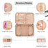 CUBETASTIC Makeup Bag, Travel Make Up Train Case, Large Capacity Cosmetic Organizer Bags with Dividers, Portable Skincare Bag for Women Waterproof...