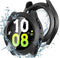 Miimall Waterproof Case for Samsung Galaxy Watch 6 40mm, Hard PC Bumper Cover with Tempered Glass Screen Protector for Galaxy Watch 6, Full Covera...