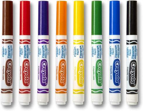Crayola 8ct Washable Markers Fine...