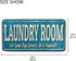 KLL Laundry Room Blue Background Kitchen Floor Mats Non-Slip Modern Polyester Indoor Outdoor Aqua Area Rugs Living Room Bath Doormat Home Decor Ru...