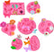 Flower Silicone Mold,7 Pack for Rose, Chocolate, Cake, Butterfly, Mini Bow, Cupcake, Jelly, Mini Muffins and Candy Making...