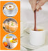 8 Inch Wooden Spoon Set, 6PCS Oval Wooden Mixing Spoons Long Handle Spoons Nonstick Japanese Style Kitchen Utensils for Home Kitchen Cooking Stirr...