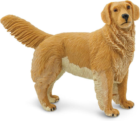 Safari Ltd. Golden Retriever Figurine - Detailed 4.5" Plastic Model Figure - Fun Educational Play Toy for Boys, Girls & Kids Ages 1+...