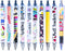 YJ PREMIUMS 8PC Teacher Pen | Fun Cute Funny Cool Best Pens for Teacher Set Pack Teach Love Inspire Writing School Sayings Preschool Appreciation ...