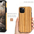 Tasikar Compatible with iPhone 11 Pro Case Easy Grip Wood Grain Design Compatible with iPhone 11 Pro (Teak)...