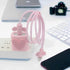Cable Protector for iPhone Charger, Silicone Charger Protector Set - Cute Cable Cover Silicone Charger Case for 18W/20W iPhone Charger, Pink Heart...
