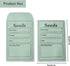 100 Pack Seed Saving Envelopes, 4.7 x 3.1 Inch Self-Adhesive Seed Packet Envelopes, Sage Green Envelopes for Garden...