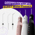 BURST Water Flosser Replacement Tips for Fresh Breath, Healthy Teeth & Gums, Plaque Removal Between Teeth, Braces & Dental Work - 2pk (Ortho)...