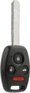 fits 2006-2011 Honda Civic EX Si Hybrid (N5F-S0084A) Key Fob Keyless Entry Remote...