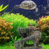 Housoutil 1pc Turtle Terrace Tortoise Tank Decoration Fish Tank Hiding Cave Aquarium Cave Model Aquarium Landscaping Tool Aquarium Supplies Fish T...