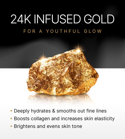 Premium 24K Gold Sheet Mask for Men & Women - Hydrating Face Masks Skin Care - Moisturizing Collagen Face Mask Set - Korean Beauty Skin Care Face ...