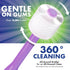 Brilliant Oral Care Child Toothbrush with Soft Bristles and Round Head, for a Kid Approved, Easy to Use All-Around Clean Mouth, Ages 2-5 Years, Li...