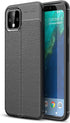 Case Compatible with Google Pixel 4 Case, Leather Texture Design Cover Anti-Scratch Shock Absorption Case for Google Pixel 4 (Black)...