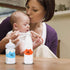 Baby Bottle Labels for Daycare, Durable Writable Reusable Food -Grade Silicone 6 Pack Baby Bottle Labels with Dry Erase Marker Foretoo...