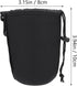 2pcs Camera Lens Bag Camera Lens Accessories Drawstring Lens Case Lens Pouch Bag Camera Lens Case Bag Shockproof Camera Lens Case Bag for Dslr Cam...