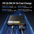 10000mAh Power Bank,Slim 22.5W Fast Charging Small Portable Charger PD 5V/3A USB-C Outpu,with Emergency Lighting,Compatible iPhone and Android Pho...