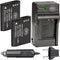 BM 2 LI-90B, LI-92B Batteries and Charger for Olympus Tough TG-6, TG-5, TG-Tracker, SH-1, SH-2, SP-100 IHS, Tough TG-1 iHS, Tough TG-2 iHS, Tough ...