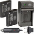 BM 2 LI-90B, LI-92B Batteries and Charger for Olympus Tough TG-6, TG-5, TG-Tracker, SH-1, SH-2, SP-100 IHS, Tough TG-1 iHS, Tough TG-2 iHS, Tough ...