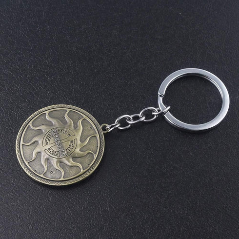 Souls LIke Inspired Praise The Sun Keychain...