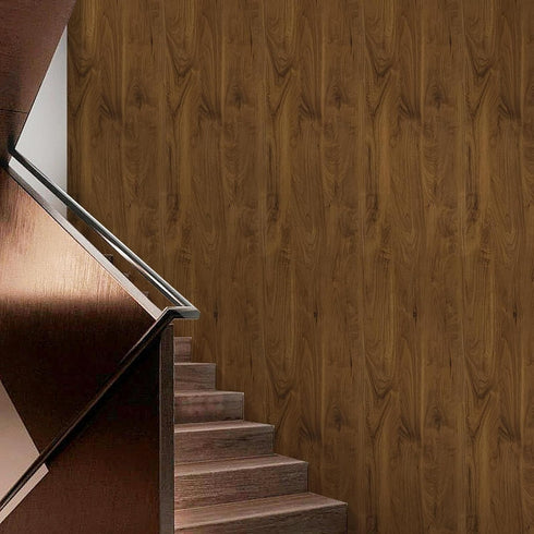 Abyssaly Wood Peel and Stick Wallpaper, Rustic Wood Grain Contact Paper for Cabinets, Self-Adhesive Removable Wooden Look Wallppaer for Countertop...
