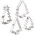 Christmas and Holiday Tree Cookie Cutters 4-Pc Set, Made in USA by Ann Clark...