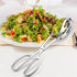 2-PACK Serving Tongs for Buffet, Stainless Steel Food Serving Cooking Tongs with Scissor Handles - Salad/Cake/Bread Tongs Kitchen Tongs, Catering ...
