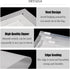 Clothes Packaging Bags for Shipping, 50Count 7x9 inch Frosted Zipper Plastic Bags for Clothing, Clear Apparel Bag for T-Shirt, Shirt, Document, 5 ...