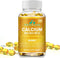 Extra Strength 4-in-1 Calcium + Vitamin D3 + K2 + B12 Supplement Complex for Bone and Immune Health, 120 Softgels, 60 Day Supply...