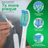 Brushmo Total Clean Replacement Toothbrush Heads, Compatible with Philips Sonicare Click-on Electric Toothbrush Handles, 8 Standard Replacement He...