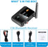 Bluetooth 5.3 Receiver, RCA Bluetooth Adapter, Low Latency & HD Music Audio, Support Optical AUX 3.5mm, RCA Bluetooth Receiver Adapter for Home St...