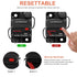 100 Amp Circuit Breaker with Manual Reset for Car Marine Trolling Motors Boat ATV Manual Power Protect for Audio System Fuse, 12V-48VDC, Waterproo...