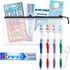 Oral Care Traveling Kit for Family - Bundle with Travel Toothbrush, Floss, Toothpaste, and More for Kids and Adults | TSA Friendly Toothbrush Set...