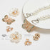 Bling Jewelry Shoes Charms Enamel Diamond Shoe Decoration with Chains...