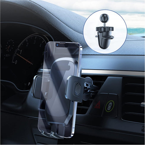 Car Phone Holder Mount,Cell Phone Holder for Car Air Vent,Compatible with iPhone 13 12 11 Pro Max XS X XR,Samsung Galaxy All Smartphones & Cars,Ai...
