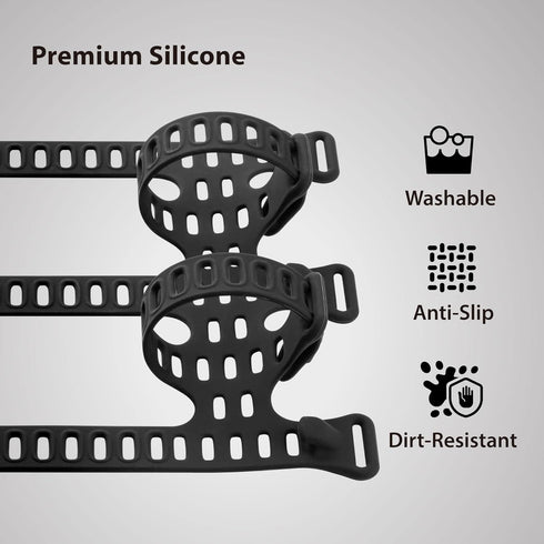 Bone Universal Bike Strap Holder for Waterbottle, Raincoat, Supplies, Music Speaker, Cycling Accessories Strap for Mountain Road Bike, Camping acc...